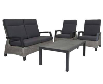 Qopps Orlon lounge set met tafel Atlanta