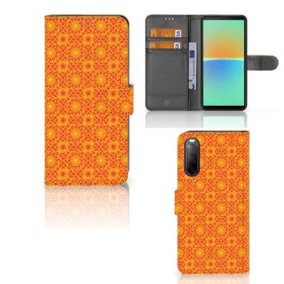 Sony Xperia 10 IV | Telefoon Hoesje | Batik Oranje