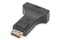 Digitus AK-340603-000-S DisplayPort / DVI Adapter [1x DisplayPort stekker - 1x DVI-bus 24+5-polig] Zwart - thumbnail