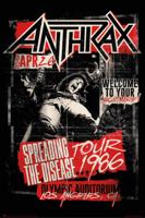Poster Anthrax Spreading the Disease 1986 61x91,5cm Poster Anthrax Spreading the Disease 1986 61x91,5cm