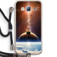 Omicron 2019: Samsung Galaxy J3 (2016) Transparant Hoesje met koord