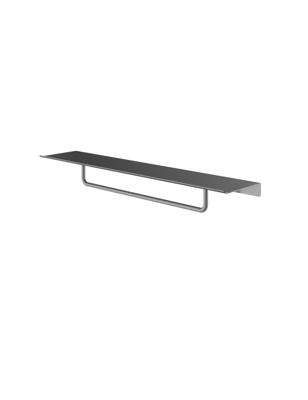 Hotbath &More Handdoek rek 40 cm voor Planchet serie Geborsteld gunmetal PVD