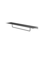 Hotbath &More Handdoek rek 40 cm voor Planchet serie Geborsteld gunmetal PVD