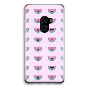 Smiley watermeloenprint: Xiaomi Mi Mix 2 Transparant Hoesje
