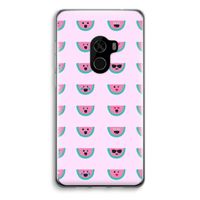 Smiley watermeloenprint: Xiaomi Mi Mix 2 Transparant Hoesje