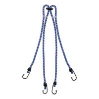 ProPlus Bagagespin - 4-armig - snelbinders met haken - 4 x 60 cm - elastisch - voor fiets/motor