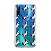 Musketon Unicorn: Huawei P20 Lite (2019) Transparant Hoesje