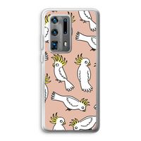 Papegaai: Huawei P40 Pro Plus Transparant Hoesje