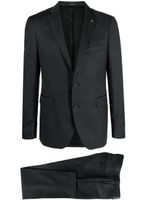 Tagliatore costume à veste à simple boutonnage - Gris