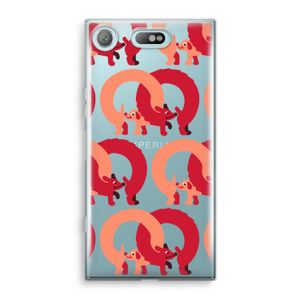 Dogs: Sony Xperia XZ1 Compact Transparant Hoesje
