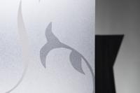 Astrid statische raamfolie transparant - 45 cm x 1,5 mtr