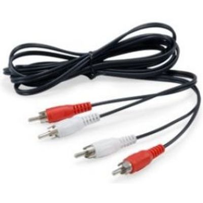 Equip 147094 audio kabel 2,5 m 2 x RCA Zwart