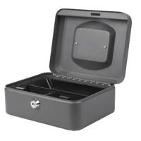 Geldkist quantore 200x160x90mm grijs