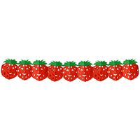 Decoratie slinger fruit thema aardbei 3 meter   -