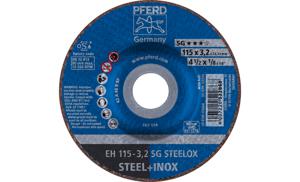 PFERD EH 115-3,2 SG STEELOX 61332432 Doorslijpschijf gebogen 115 mm 25 stuk(s) RVS, Staal