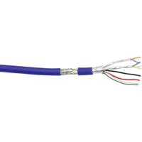 U3Z500 USB-kabel 8 x 0.08 mm² Blauw per meter - thumbnail