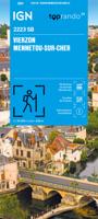 Wegenkaart - landkaart 2223 SB - Serie Bleue Vierzon - Mennetou-sur-Cher | IGN - Institut Géographique National