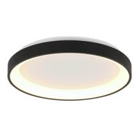Steinhauer PlafondlampRinglede design zwart Ø 38cm - 3691ZW