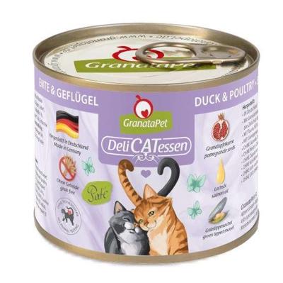 GRANATAPET DeliCATessen Duck and poultry - nat kattenvoer - 200g