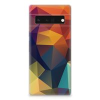 Google Pixel 6 Pro TPU Hoesje Polygon Color