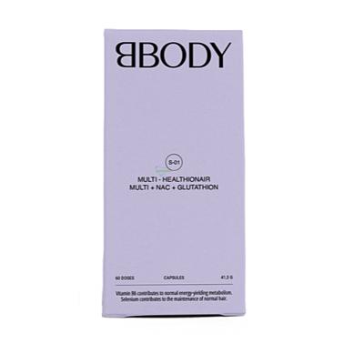 BBody Multi - Healthionair (Multi + Liversupport) 60Capsules