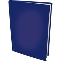 Rekbare boekenkaften A4 - 8 x Donkerblauw - thumbnail