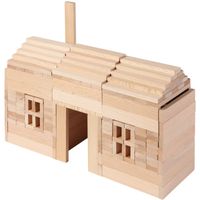 houten bouwplankjes, 200-delig