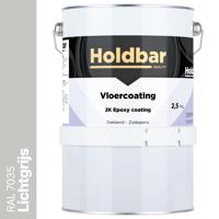 Holdbar Vloercoating Lichtgrijs (RAL 7035) 2,5 kg