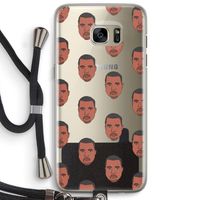 Kanye Call Me?: Samsung Galaxy S7 Edge Transparant Hoesje met koord