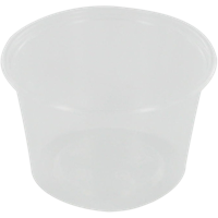 Bak | PP | 100ml | Ø70.3mm | kunststof cup | 44mm | transparant | 1000 stuks