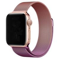 Apple Watch Milanese Band - Rose Rood Paars - 44, 45, 46 & 49mm Apple Watch Milanese Band - Rose Rood Paars - 44, 45, 46 & 49mm