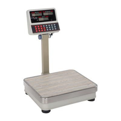 Controle weegschaal - 100 kg / 10 g - 30 x 35 cm - 6 LCD hoge displays