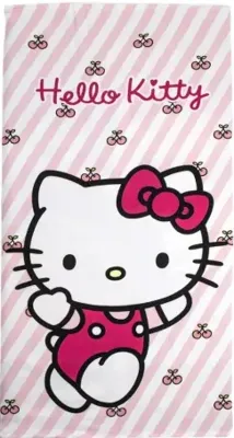 Hello Kitty strandlaken 70 x 140 cm - polyester
