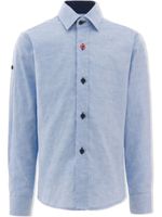 Moustache chemise Pineapple - Bleu