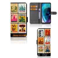 Motorola Moto G51 5G | Flip Cover | Postzegels