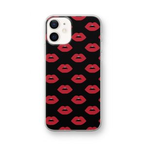 Lips: iPhone 12 mini Transparant Hoesje