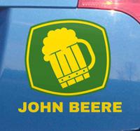Autostickers John beere