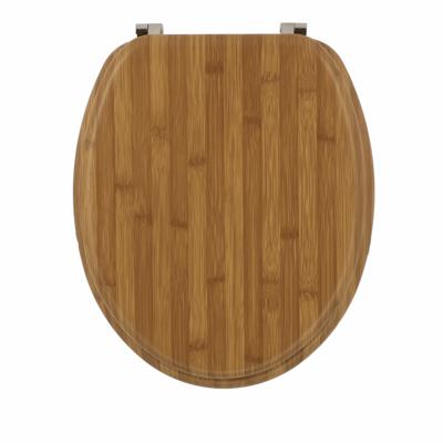 Tendance Toiletbril Royal Nature - bamboe hout look - MDF hout - universeel - standaard wc bril