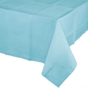 Party/verjaardag Tafelkleed - blauw - 274 x 137 cm - tafellaken van papier