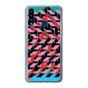 Skew Blush 2: Samsung Galaxy A20s Transparant Hoesje