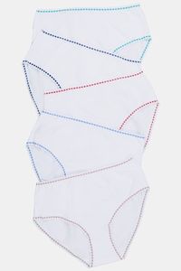 Ulla Popken slips, set van 5 - Grote Maten Ulla Popken slips, set van 5 - Grote Maten