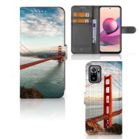 Xiaomi Redmi Note 10S | 10 4G | Poco M5s | Flip Cover | Golden Gate Bridge