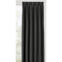 Leen Bakker - Gordijnstof Mik - Antraciet - Polyester - Grijs - B140 Cm