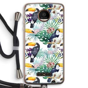Tukans: Motorola Moto Z Force Transparant Hoesje met koord
