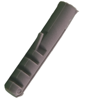 Mepac plug 6mm grijs