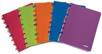 Atoma Tutti Frutti schrift, ft A4, 144 bladzijden, geruit 5 mm, geassorteerde kleuren