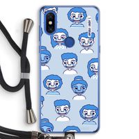 Gezichtjes: Xiaomi Mi Mix 3 Transparant Hoesje met koord