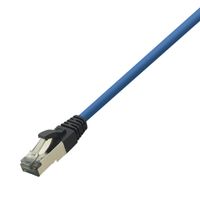 LogiLink CQ8106S RJ45 CAT 8.1 S/FTP 15.00 m Blauw Afscherming gevlochten, Halogeenvrij 1 stuk(s) - thumbnail