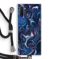 Mirrored Mirage: Samsung Galaxy Note 10 Plus Transparant Hoesje met koord