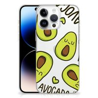 iPhone 14 Pro Max Telefoonhoesje met Naam Avocado Singing